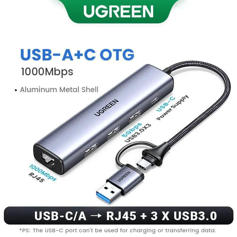 Fast USB Ethernet Adapter for Gaming – USB-C Only RJ45 / United State product view 9