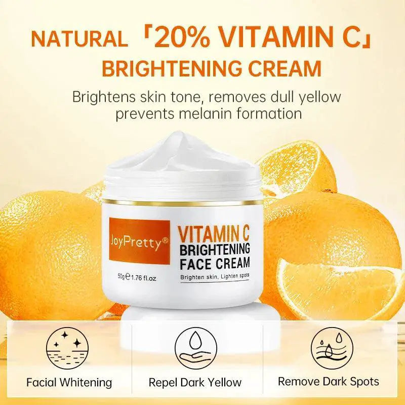 Vitamin C Brightening Face Cream for Dark Spots Removal