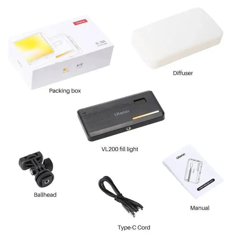 VIJIM VL200 LED Video Light Kit Premium Lighting Solution