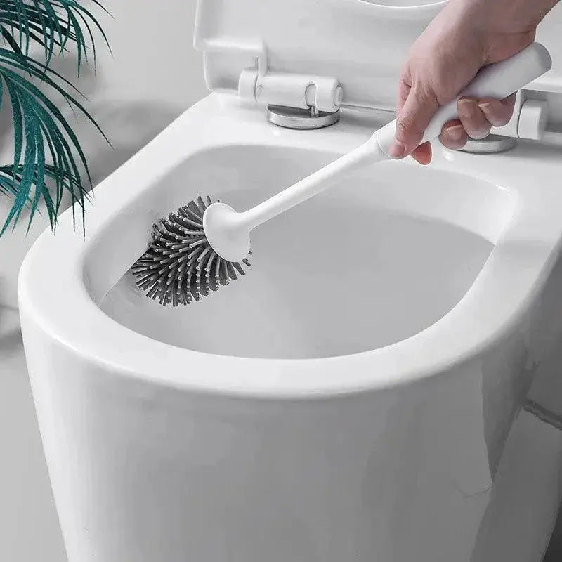 TPR Silicone Toilet Brush Effortless Cleaning Solution