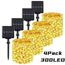 Effortless Solar Fairy Lights for Garden