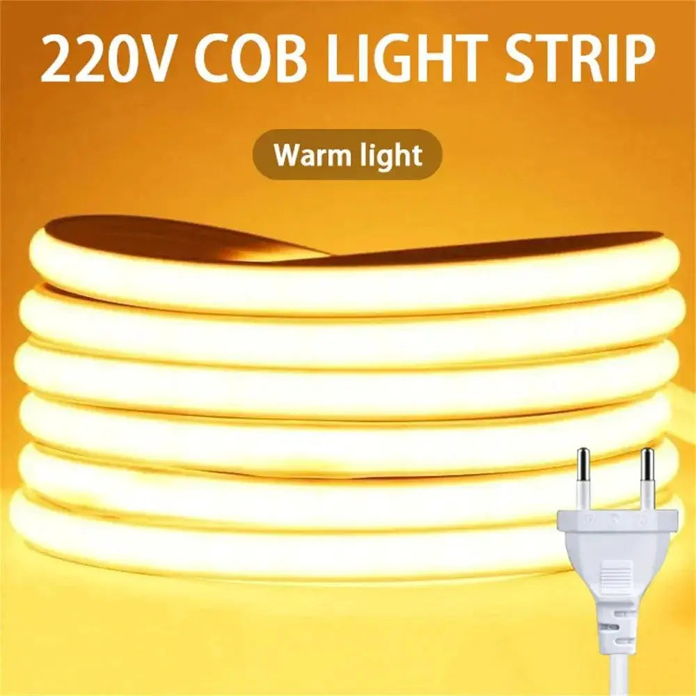 LED Ribbon High Brightness Waterproof COB Strip Lighting