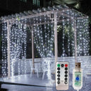 USB LED Curtain Lights for Home Ambiance