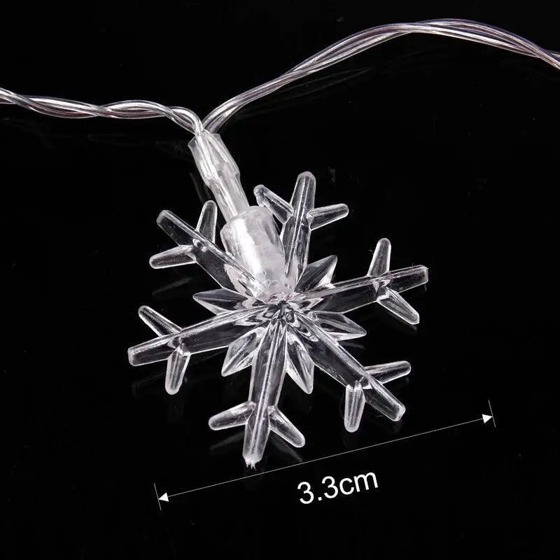 Enchanting Snowflake LED Lights For Holiday Decorating