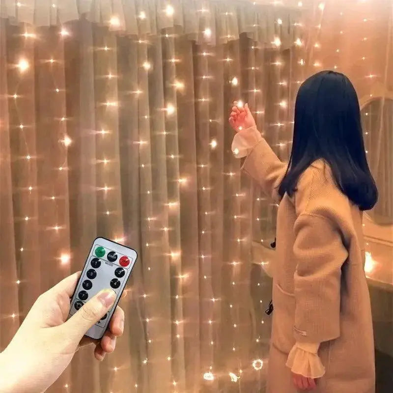 Enchanted LED Curtain Lights For Magical Home Ambiance