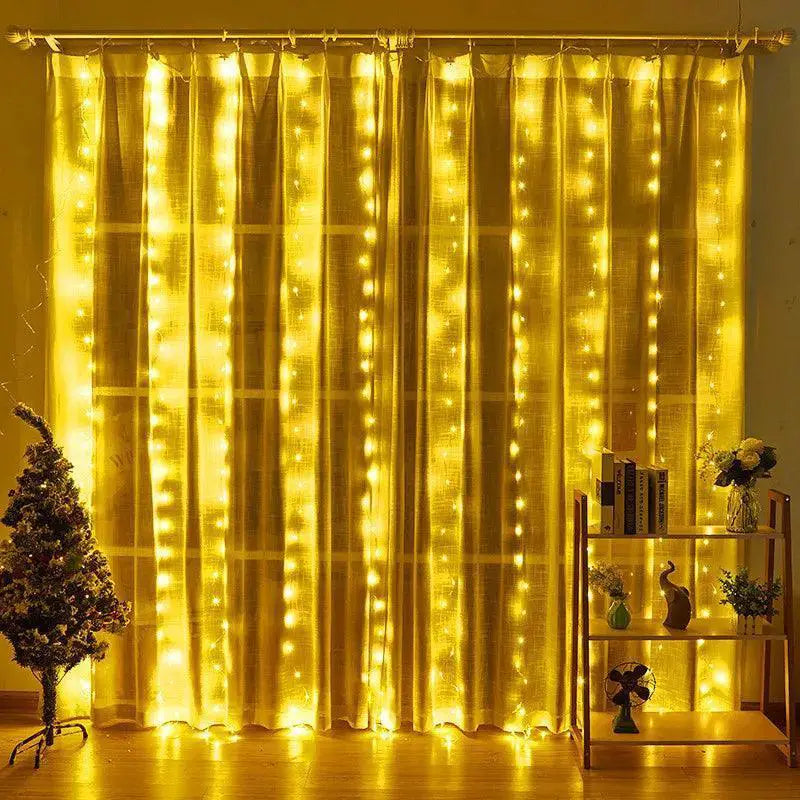 Enchanted LED Curtain Lights For Magical Home Ambiance