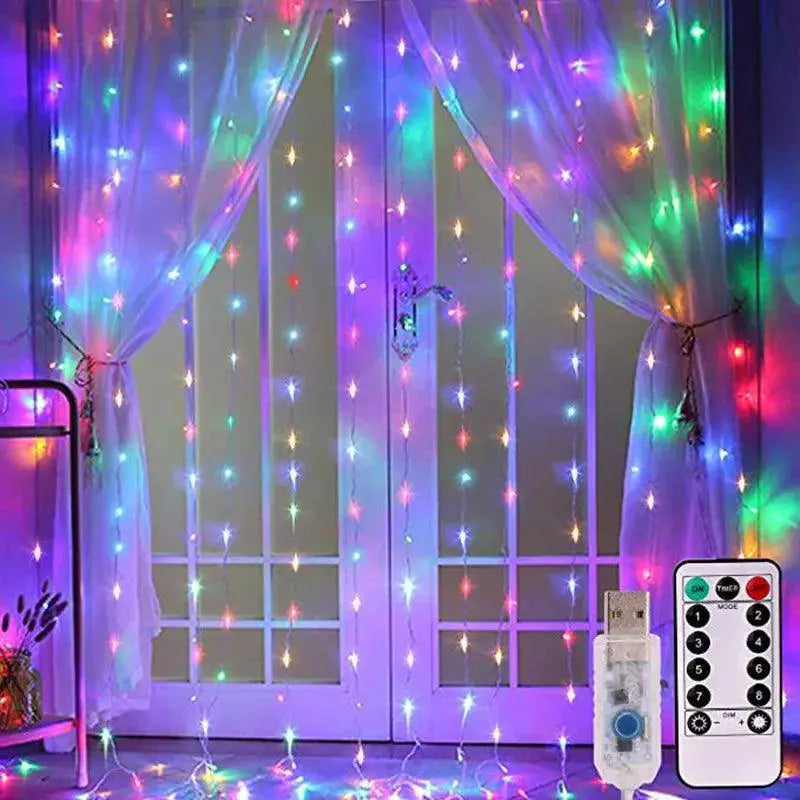 LED Curtain String Lights Transform Your Space Today