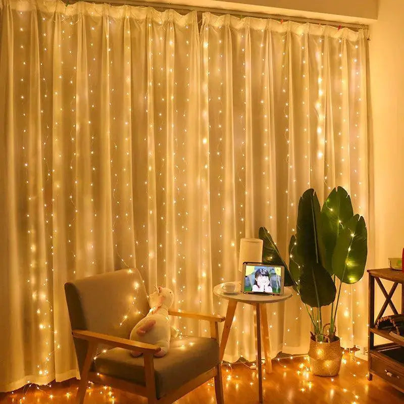 LED Curtain String Lights Transform Your Space Today