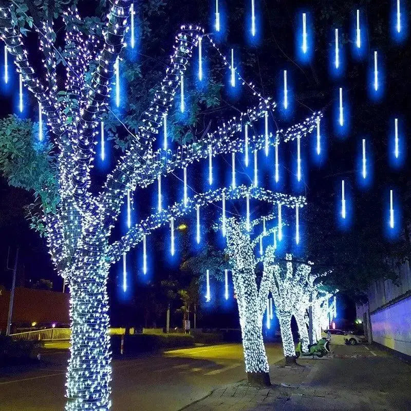 Magical LED Raindrop Lights for Stunning Outdoor Displays