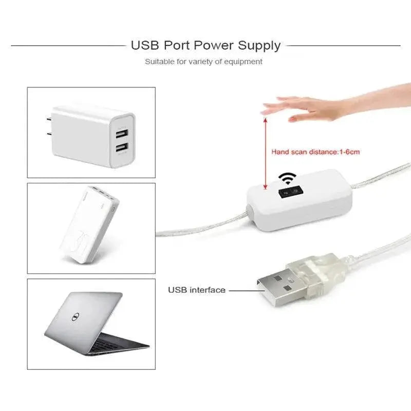 Motion Activated LED Strip Light Smart Sensor Switch Kitchen