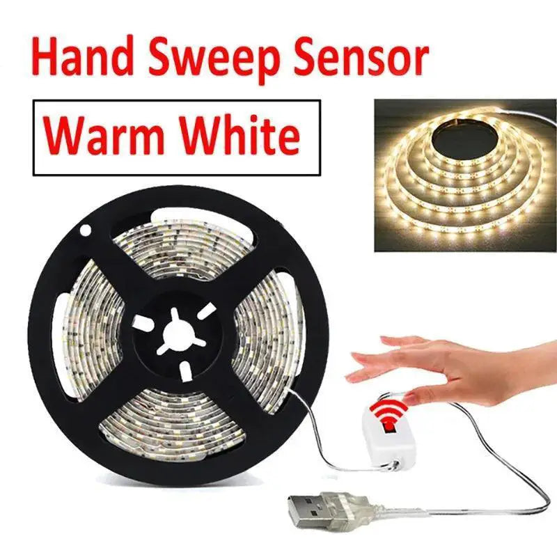 Motion Activated LED Strip Light Smart Sensor Switch Kitchen