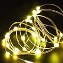 Enchanting Copper Wire Fairy LED String Lights for Decor