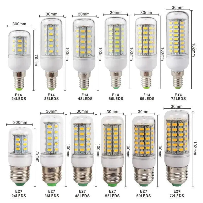 LED Corn Bulb Efficient Lighting For Homes And Offices