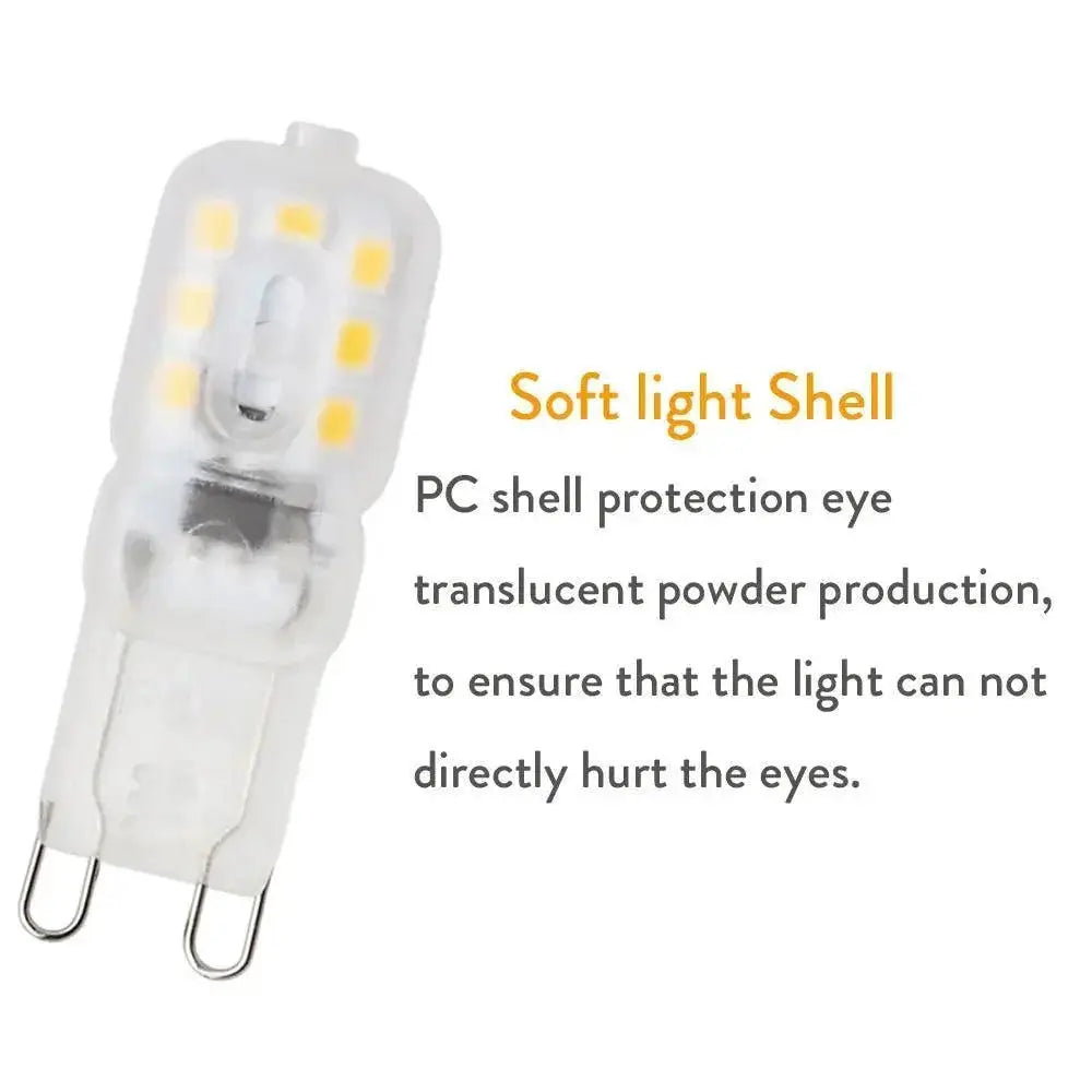 Elegant G9 LED Spotlight Bulb for Crystal Chandeliers