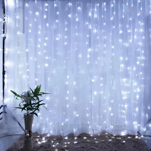 USB Powered LED Curtain Lights For Magical Holiday Decor