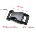 Pet Fashion Buckle Set Stylish Safety Accessories For Pets