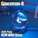 3D Galaxy Moon Lamp USB LED Night Light For Home Decor