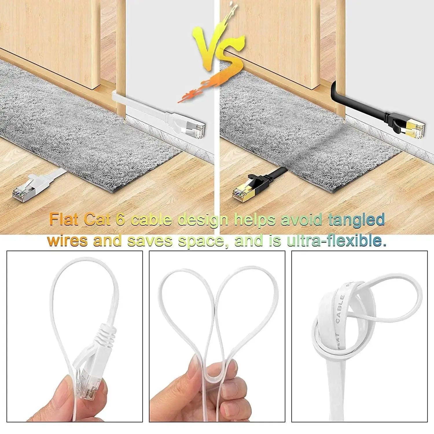 Cat6 Ethernet Cable High Speed Premium Quality Guarantee
