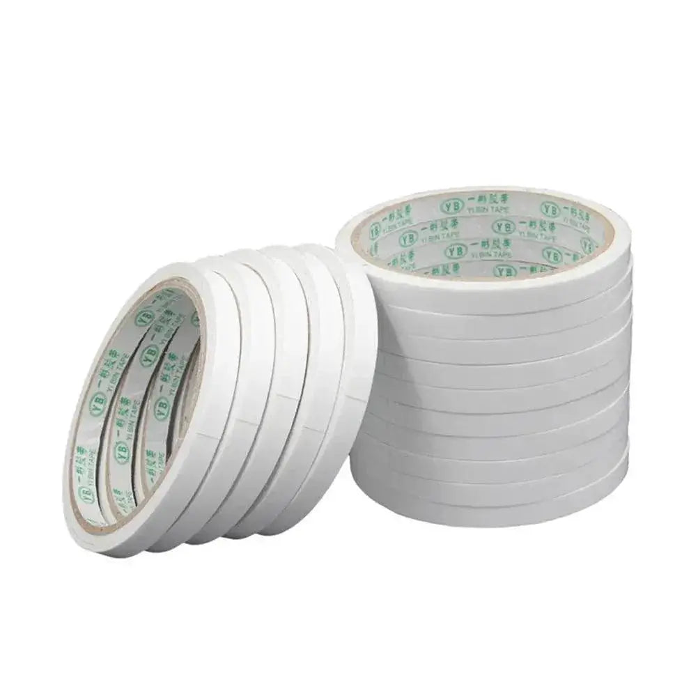 10 rolls of double-sided adhesive tape for arts, crafts, office, and gift wrapping at OurLum.com