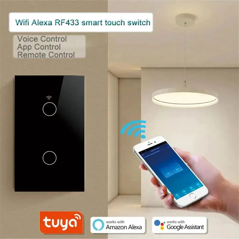 Smart WiFi Light Switch Touch Sensor For Alexa Google Home