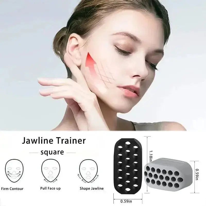 Youthful Skin Jaw Exerciser Defined Jawline And Radiant Skin