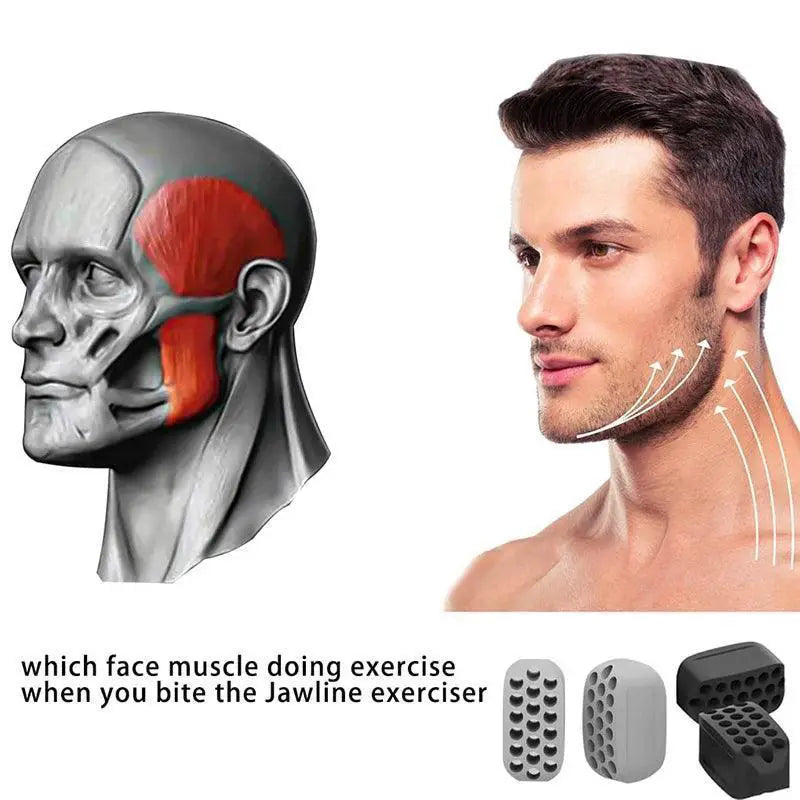 Youthful Skin Jaw Exerciser Defined Jawline And Radiant Skin