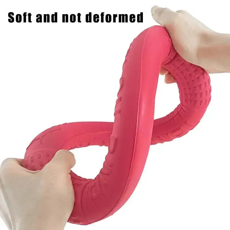 Interactive Dog Training Ring Puller Flying Discs Toy