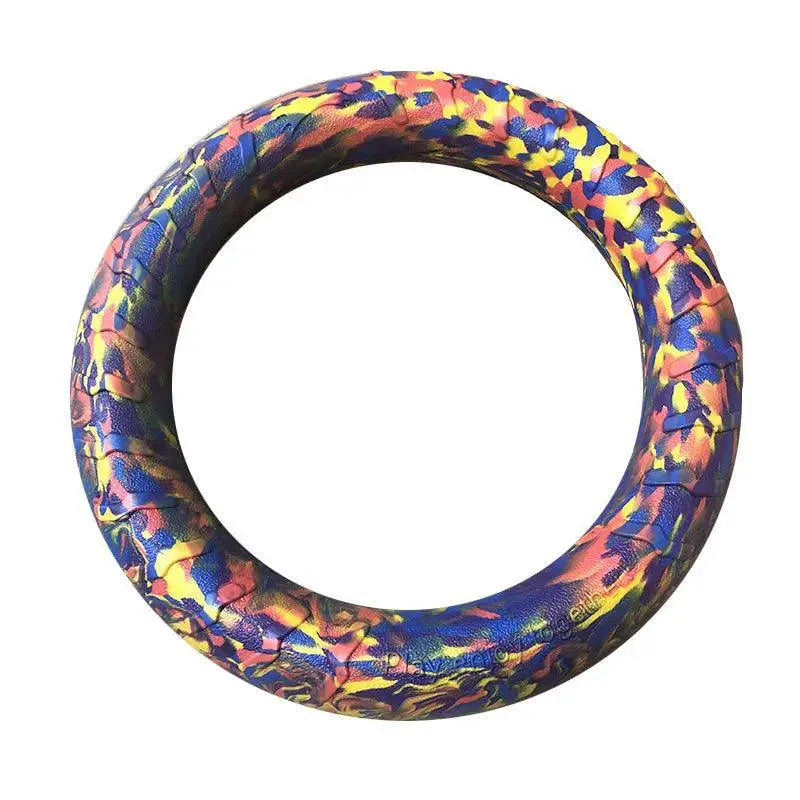 Interactive Dog Training Ring Puller Flying Discs Toy