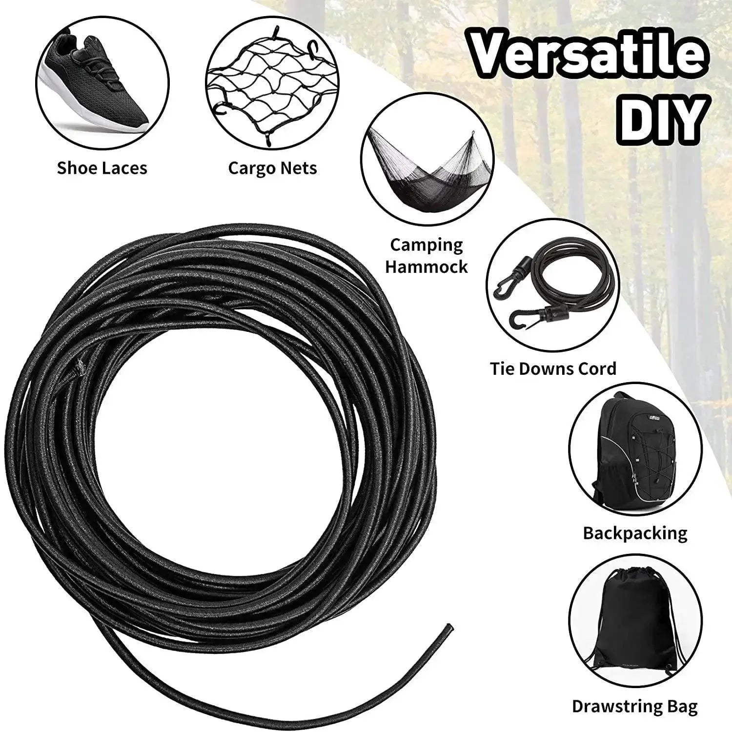 Premium Elastic Sewing Kit White and Black Elastic Bundle