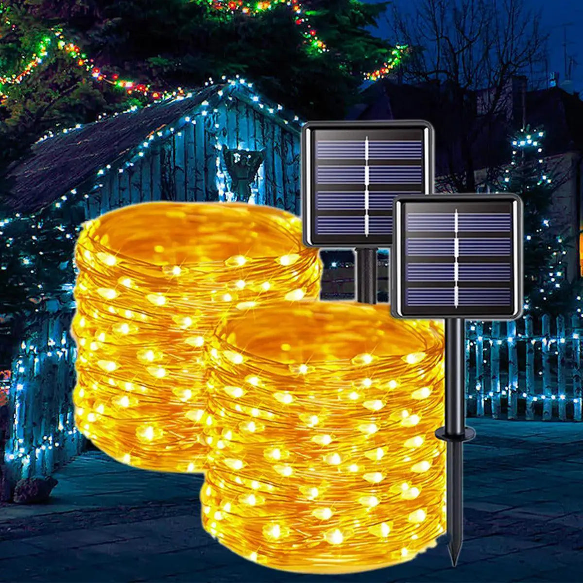 Enchanting Solar Festoon Lights Transform Your Outdoor Space