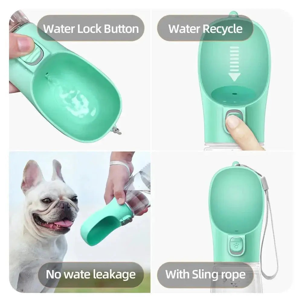 Portable Pet Water Bottle For Dogs And Cats Leakproof Travel