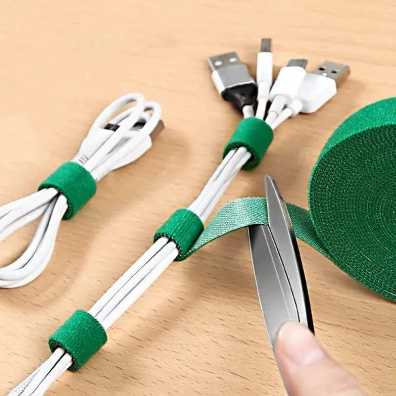 Wire Wrangler Nylon Cable Organizer Tangle Free Solution