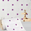 3D Brick Pattern Self Adhesive Waterproof Wall Sticker