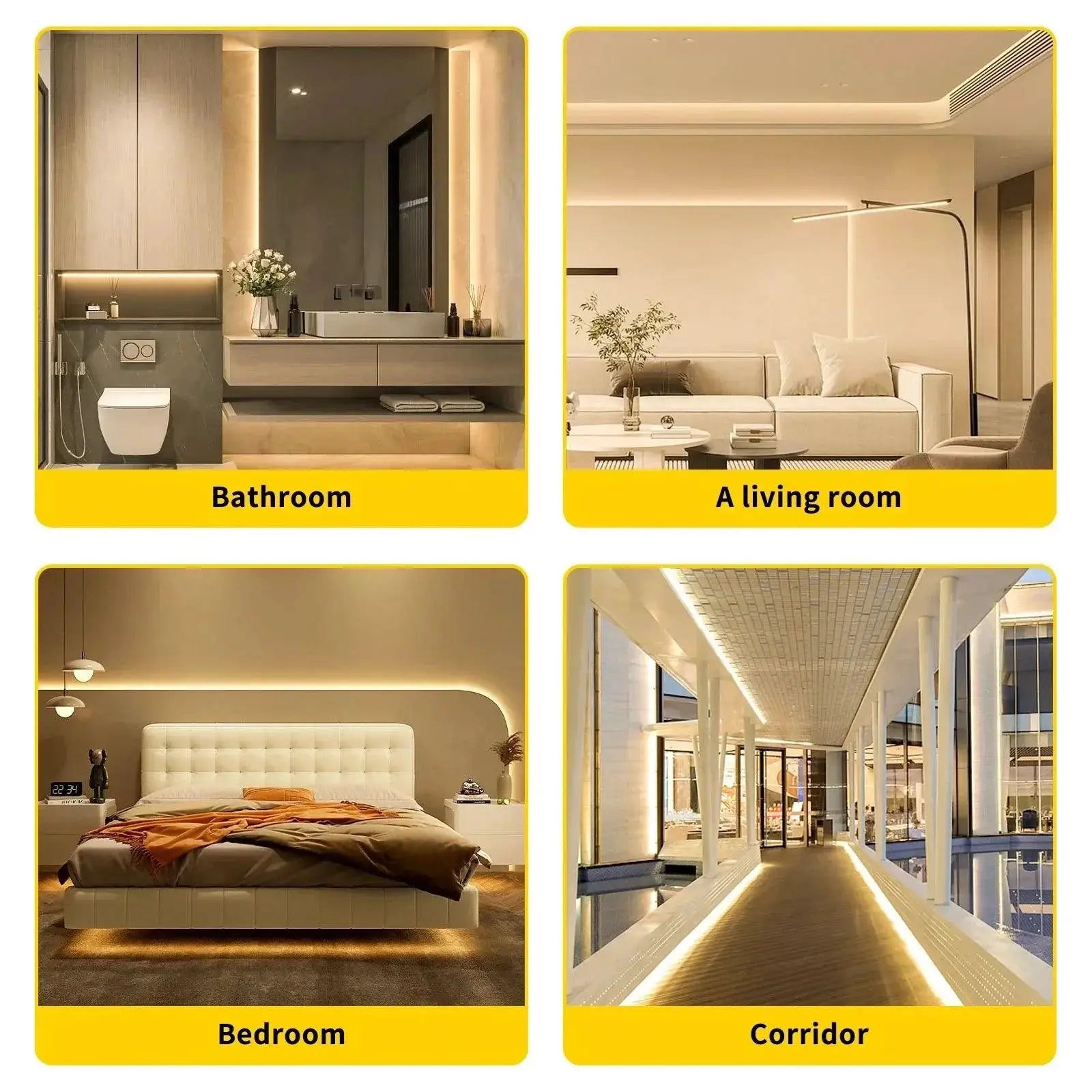 LED Strip Light Waterproof High Brightness For Home Use