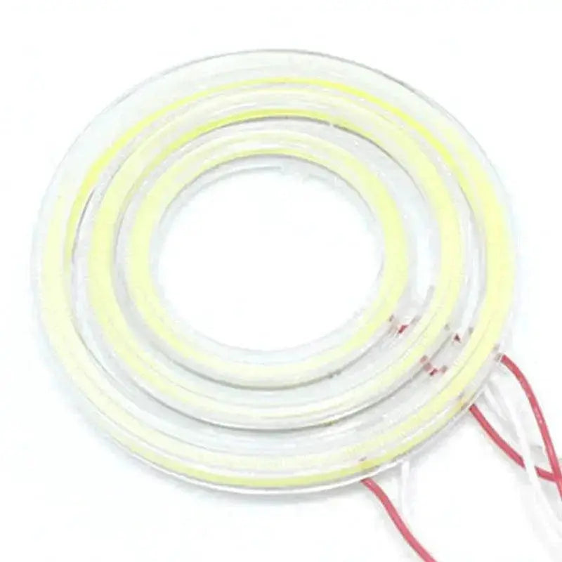 Customizable COB LED Halo Ring Lights for Enhanced Car Style
