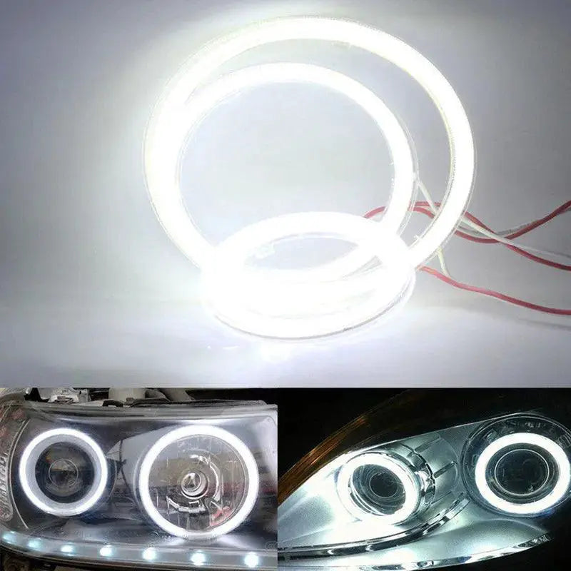 Customizable COB LED Halo Ring Lights for Enhanced Car Style