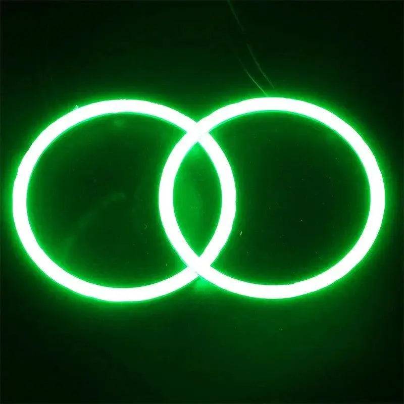 Customizable COB LED Halo Ring Lights for Enhanced Car Style
