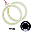 Customizable COB LED Halo Ring Lights for Enhanced Car Style