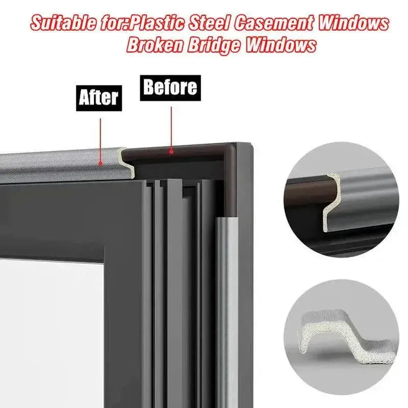 Acoustic Foam Seal Tape Energy Saving Soundproof Strip