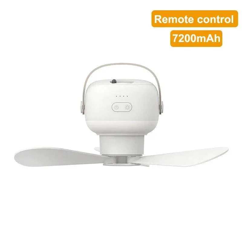 Portable USB Camping Fan With Remote Control Four Speeds