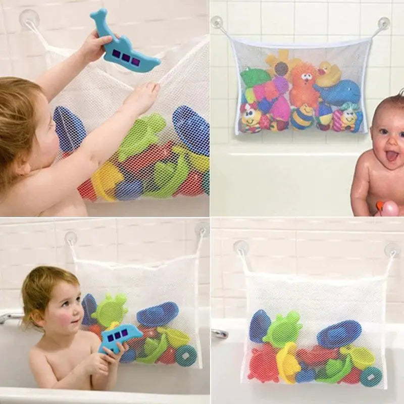 Cartoon Bath Toy Organizer For Kids Beach Storage Fun