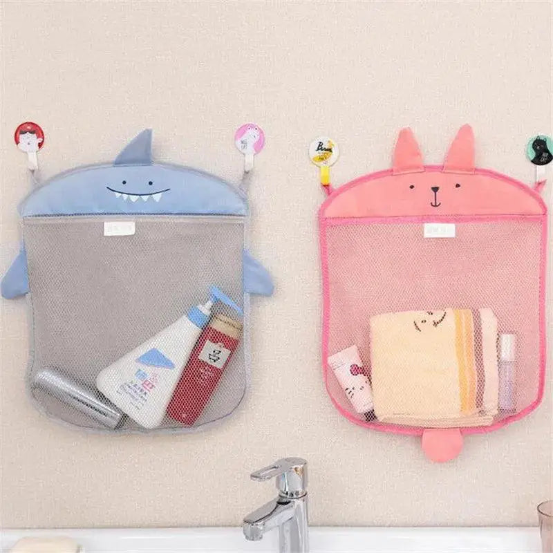Cartoon Bath Toy Organizer For Kids Beach Storage Fun