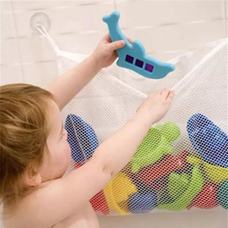 Cartoon Bath Toy Organizer For Kids Beach Storage Fun