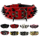 Premium Spiked Leather Dog Collar For Trendsetting Pets