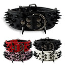 Premium Spiked Leather Dog Collar For Trendsetting Pets
