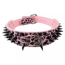 Premium Spiked Leather Dog Collar For Trendsetting Pets