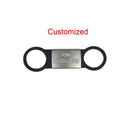 Stainless Steel Engraved Dog Tag Nameplate for Collar