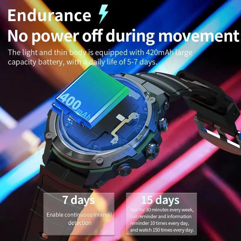 MASX MOSS II Fitness Smartwatch Your Health Ally Essential