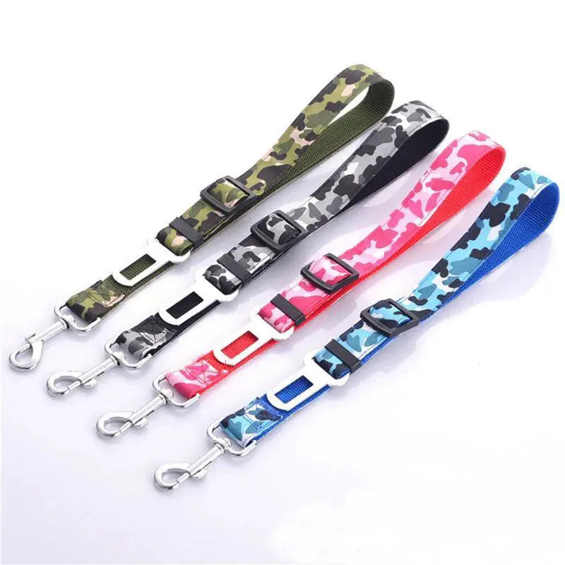 Puppy Car Safety Belt Nylon Pet Seatbelt For Safe Travel