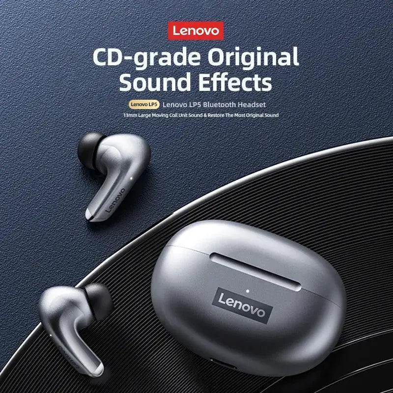 LP5 Wireless Earbuds HiFi Sound Waterproof Touch Controls
